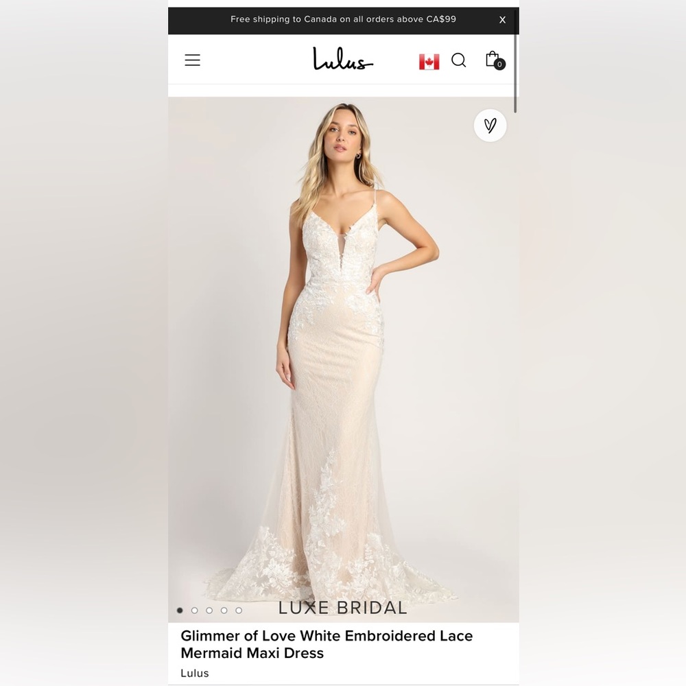 Purchased from Lulus. Size small. I decided to purchase another dress.s-4/6